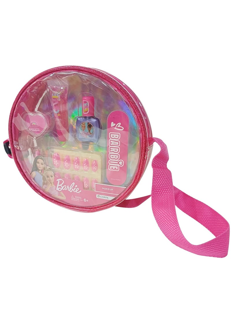 Barbie Makeup Set with PVC Handbag - Image 1