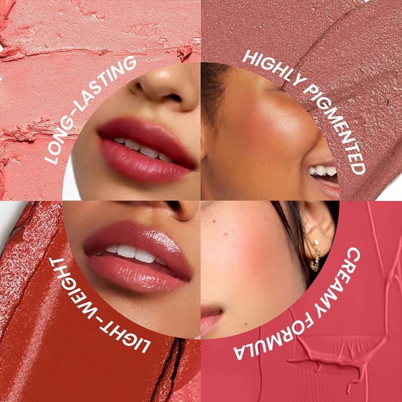 Lip and Cheek Tint - Mulberry Squash (3 g) Matte Finish | Enriched with Vitamin E for Nourishment | Long-Wearing | Multipurpose Tint for Lips & Cheeks | Lightweight Formula, Smooth Application - Image 2