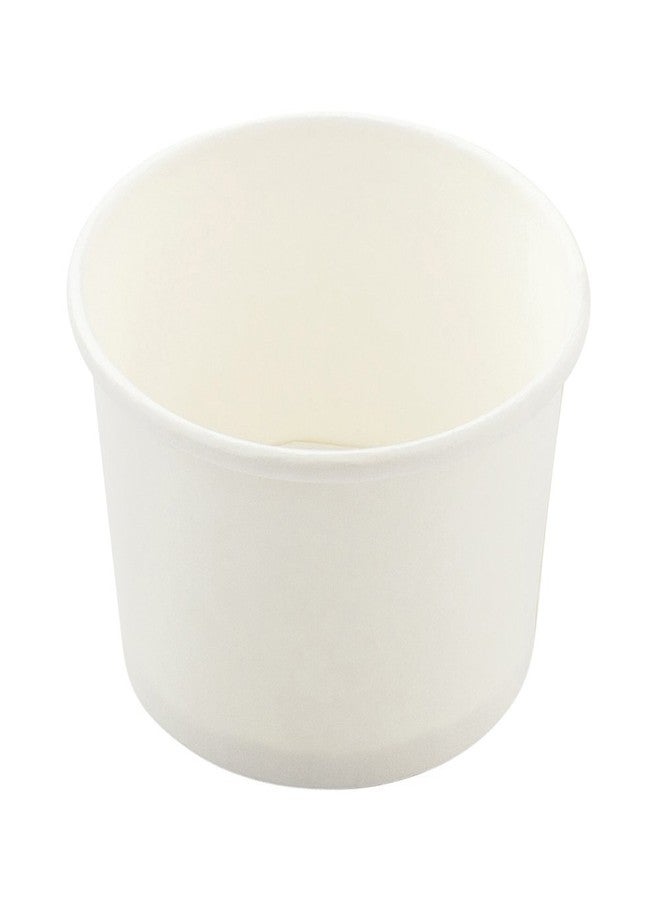 Restaurantware Coppetta 3-Ounce Dessert Cups, 200 Disposable Ice Cream Cups - Lids Sold Separately, Heavy-Duty, White Paper Frozen Yogurt Bowls, For Hot And Cold Foods, Perfect For Gelato Or Mousse - Restaurantware - Image 2