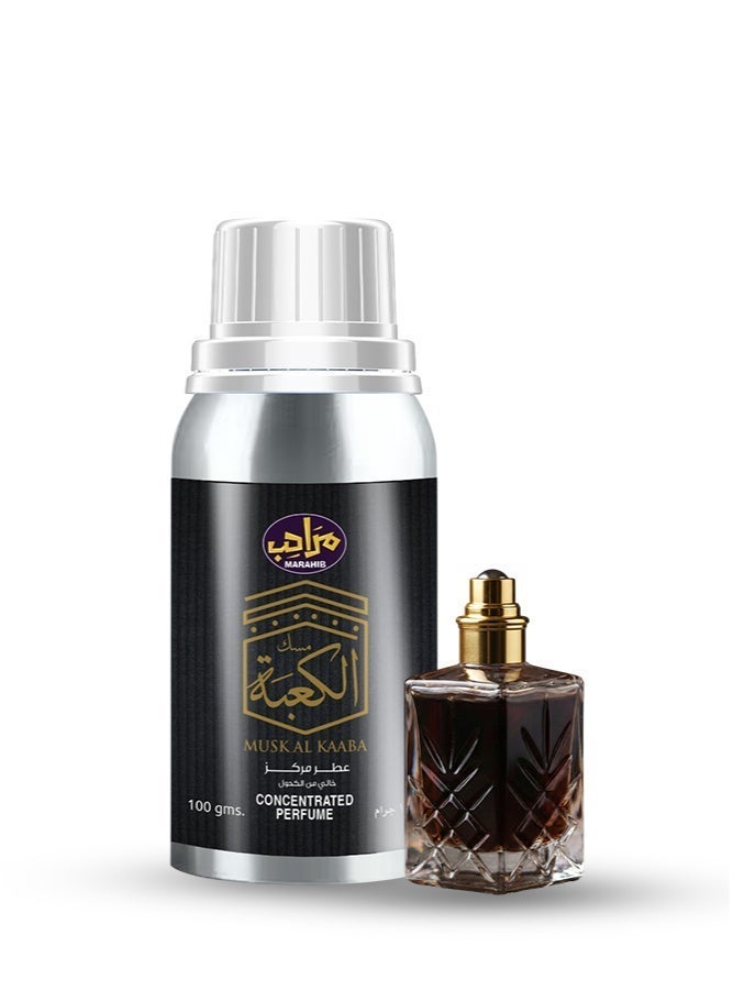 مرَاحِب مسك الكعبة زيت عطري شرقي روحاني فاخر مناسب للبخور والعطور إعادة التعبئة والبيع والإهداء - Image 3