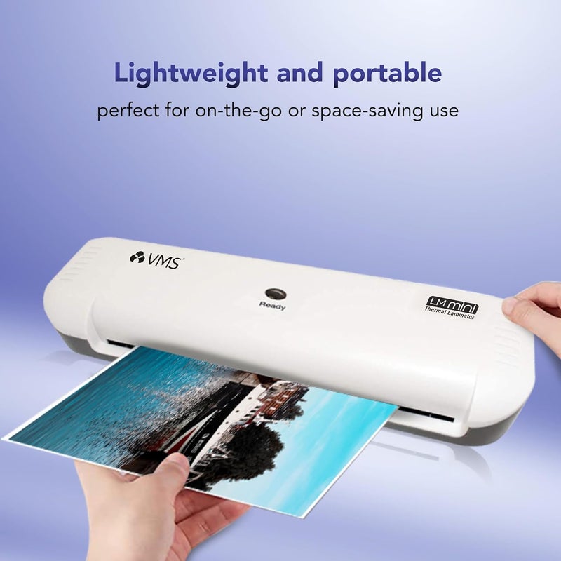 VMS آلة الترقق الحراري الصغيرة A4 من LM (ترقيق الصور، بطاقات الهوية، المستندات، الشهادات) - Image 3