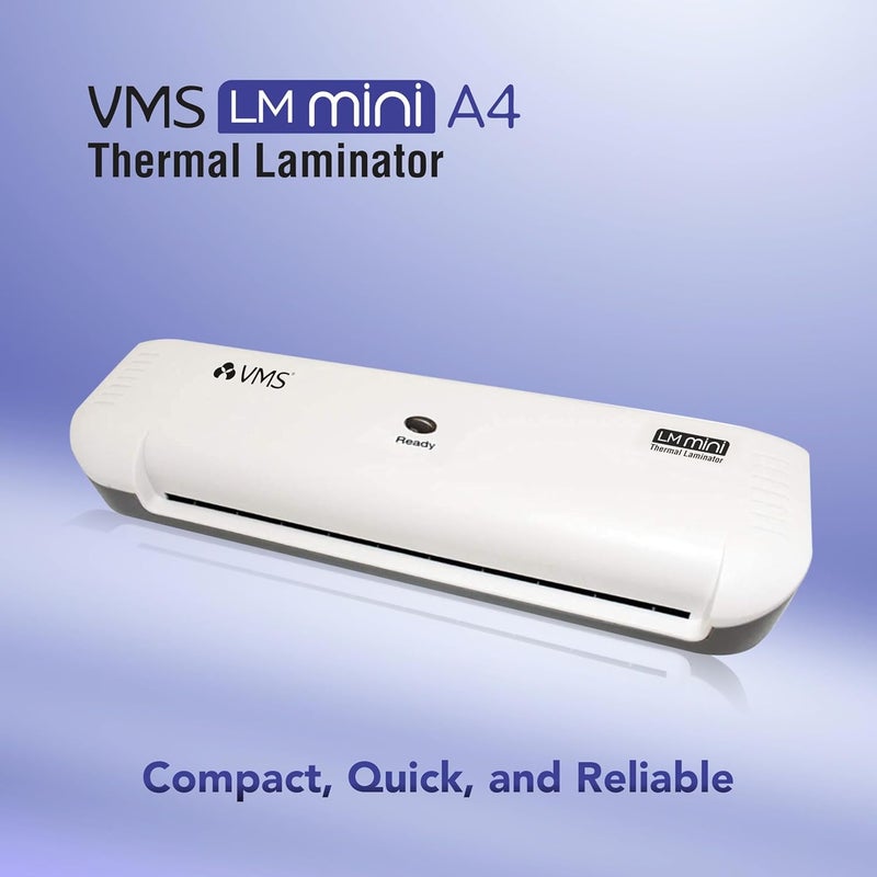 VMS آلة الترقق الحراري الصغيرة A4 من LM (ترقيق الصور، بطاقات الهوية، المستندات، الشهادات) - Image 2