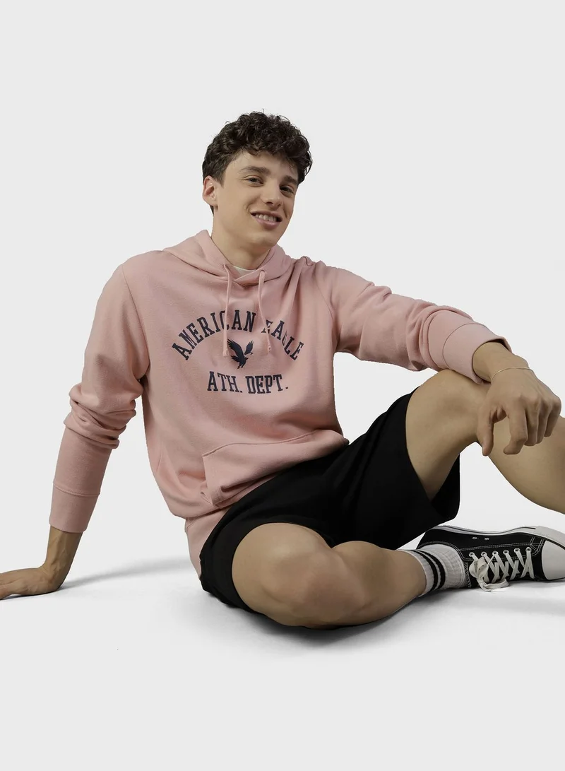 American Eagle Super Soft Icon Graphic Hoodie