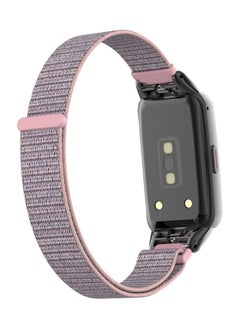 Generic Nylon Band for Honor Band 6/Huawei Band 6 Pro/Huawei Band 6,Nylon Watch Strap Sport Wristband Soft Replacement Watch Strap Adjusable Wrist for Women Men (Pink)  - Image 3