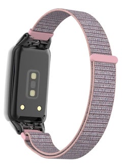Generic Nylon Band for Honor Band 6/Huawei Band 6 Pro/Huawei Band 6,Nylon Watch Strap Sport Wristband Soft Replacement Watch Strap Adjusable Wrist for Women Men (Pink)  - Image 4