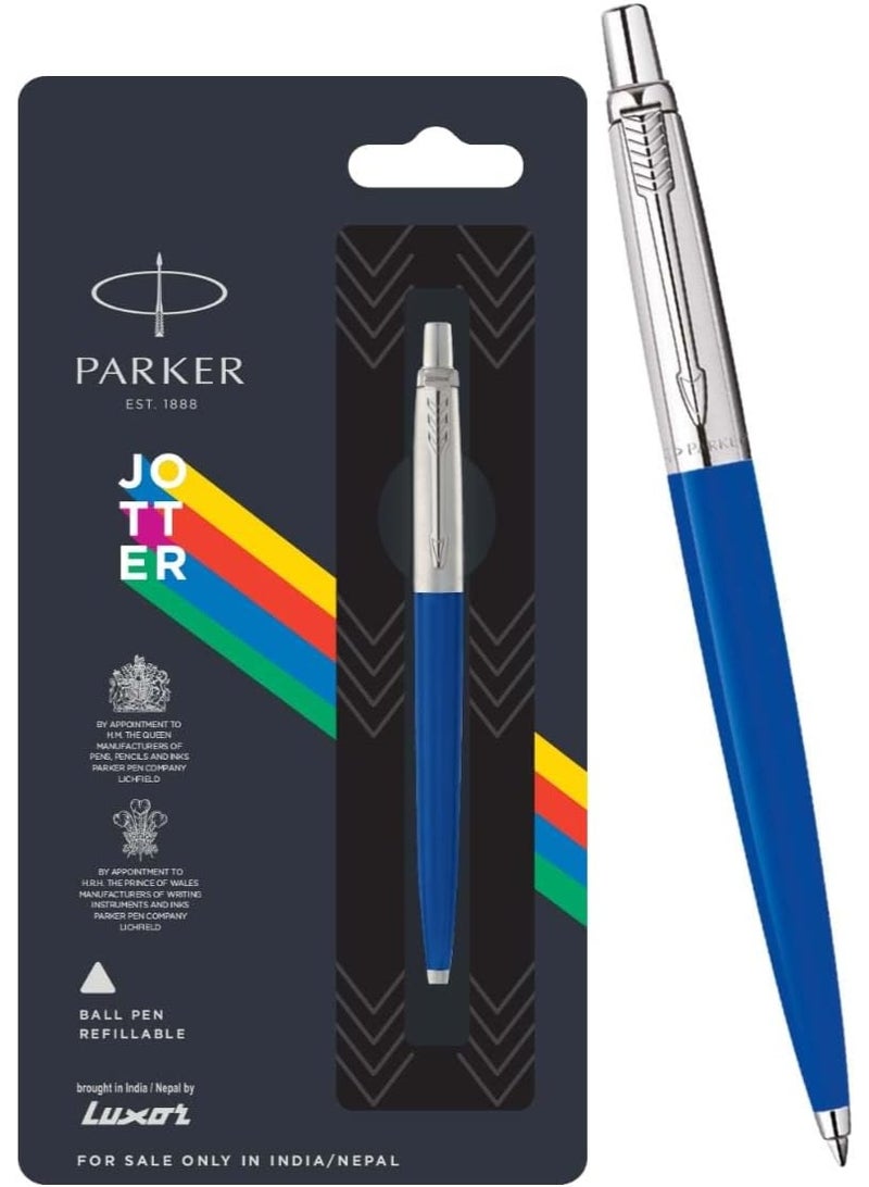 Parker 5661 Jotter Special Ballpoint Pen In Blister Card, Blue - Image 2