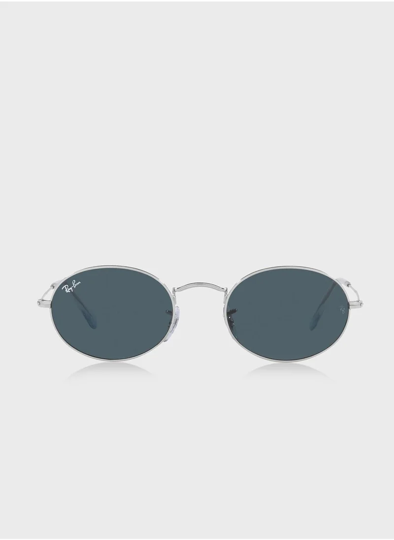 Ray-Ban 0Rb3547 Round Sunglasses