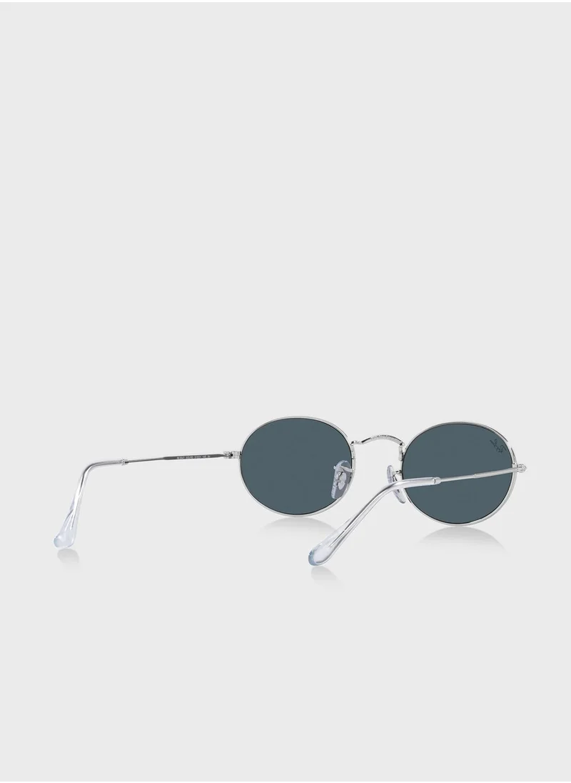 Ray-Ban 0Rb3547 Round Sunglasses