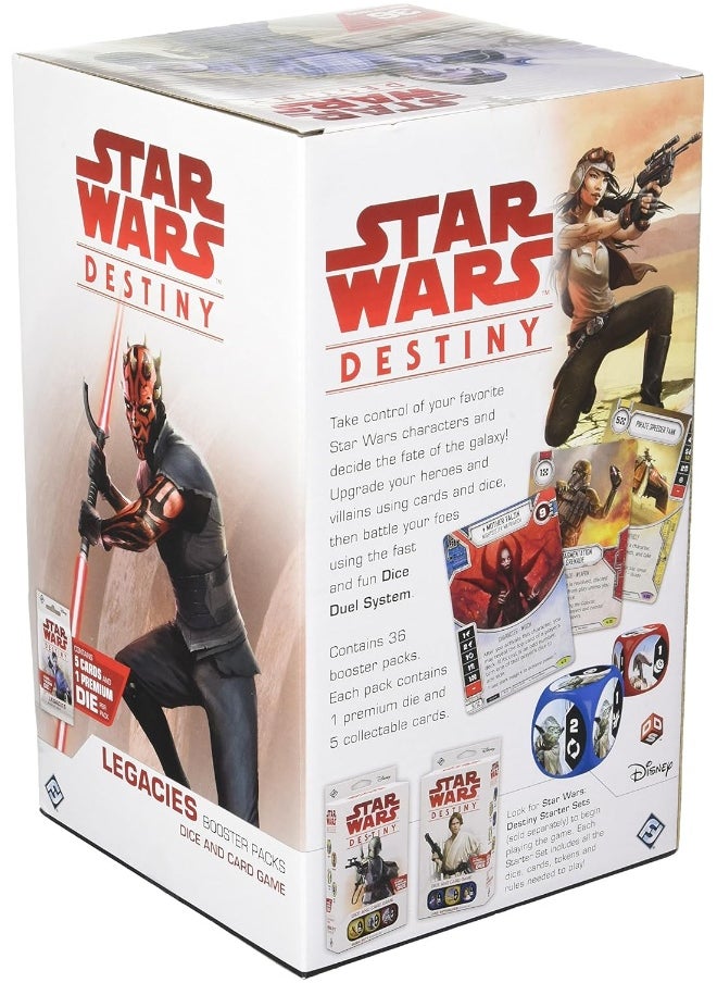 STAR WARS Fantasy Flight Games Star Wars: Destiny - Legacies Booster Box Board & Card Games  - Image 2