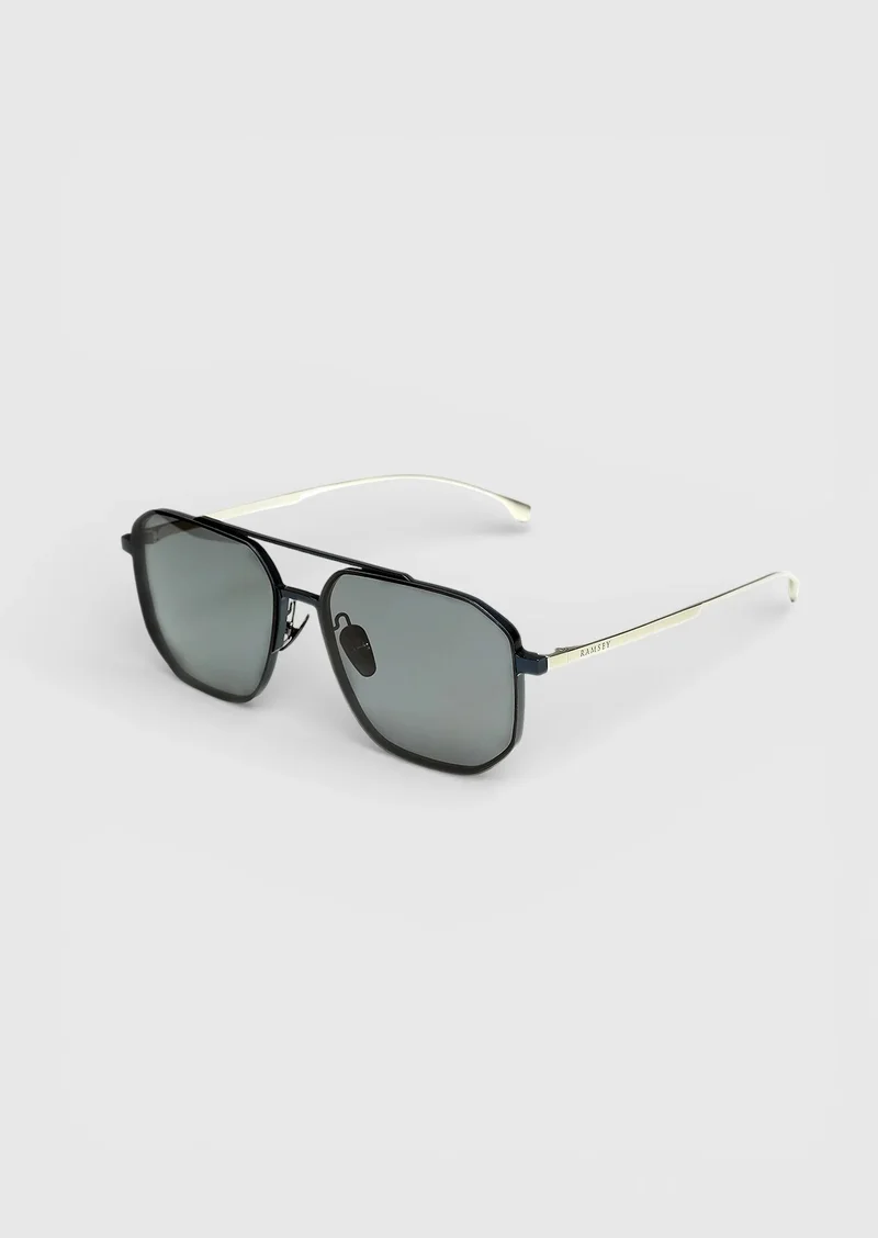 Ramsey Blue Glasses