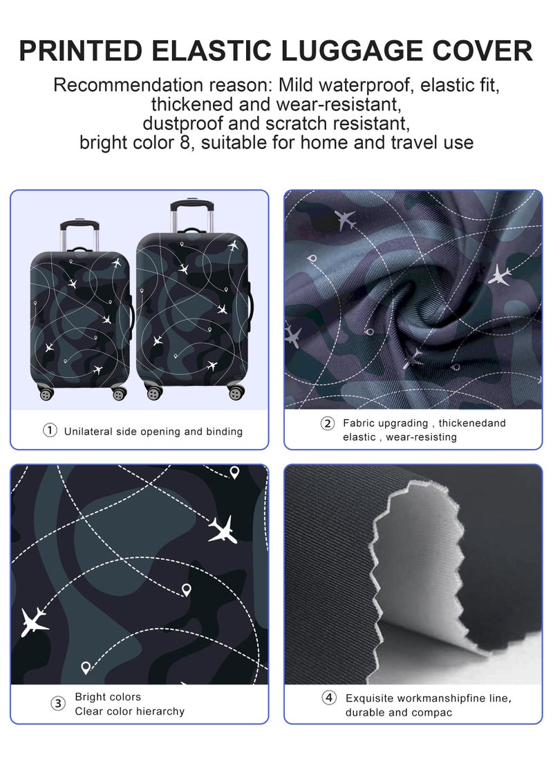 URbazaar Elastic Travel Luggage Cover Travel Suitcase Protective Cover for Trunk Case Apply to 18-30 inch luggage Suitcase Cover  - Image 4