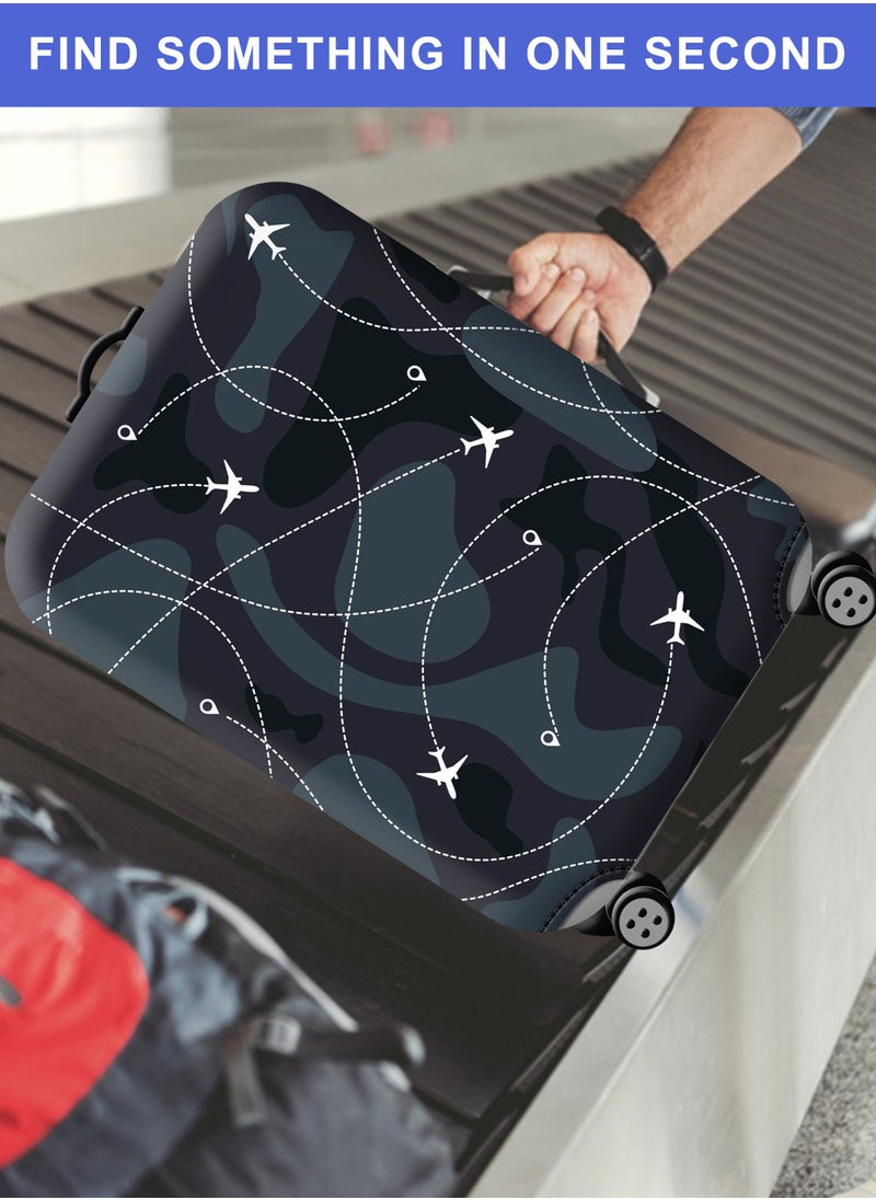 URbazaar Elastic Travel Luggage Cover Travel Suitcase Protective Cover for Trunk Case Apply to 18-30 inch luggage Suitcase Cover  - Image 5