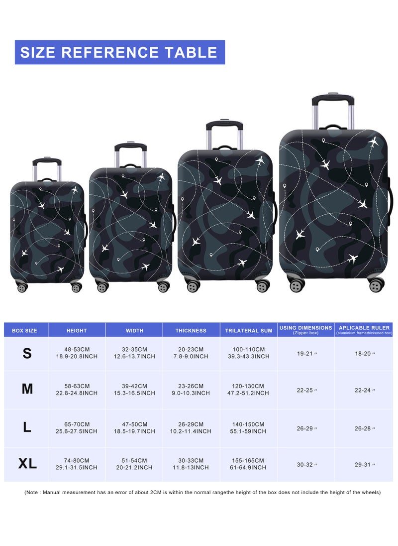URbazaar Elastic Travel Luggage Cover Travel Suitcase Protective Cover for Trunk Case Apply to 18-30 inch luggage Suitcase Cover  - Image 3