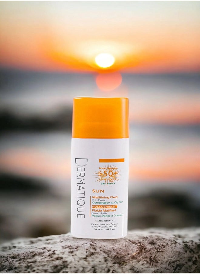 Dermatique - Sun Mattifying Fluid SPF50 White 50ml - Image 1
