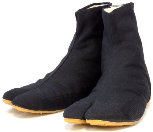 Rikio Ninja Tabi Shoes Low Top Comfort-Cushioned ! Black Rikio JikaTabi (JP 30 approx. US Men 12/ EU 45) - Image 1