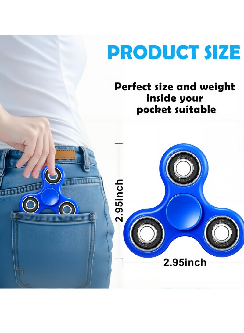 Fidget Spinners, 5 Pack Birthday Party Gifts for Adults Kids, Treasure Box Toys for Classroom Prizes, Party Favors for Kids, Stress Anxiety ADHD Relief Fidgets Toy, Finger Hand Spinner - Image 4