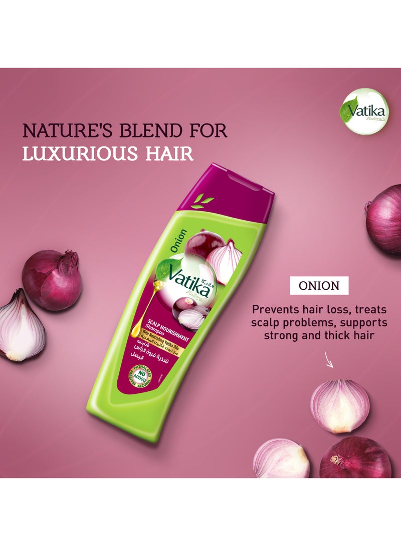 Vatika Naturals Hydrating Colour Protect Shampoo 2x400ml | Vibrant Shine & Long-Lasting Colour Protection up to 30 washes | with Grapeseed & Rosemary Oil | For Coloured Hair | Value Pack - Image 2