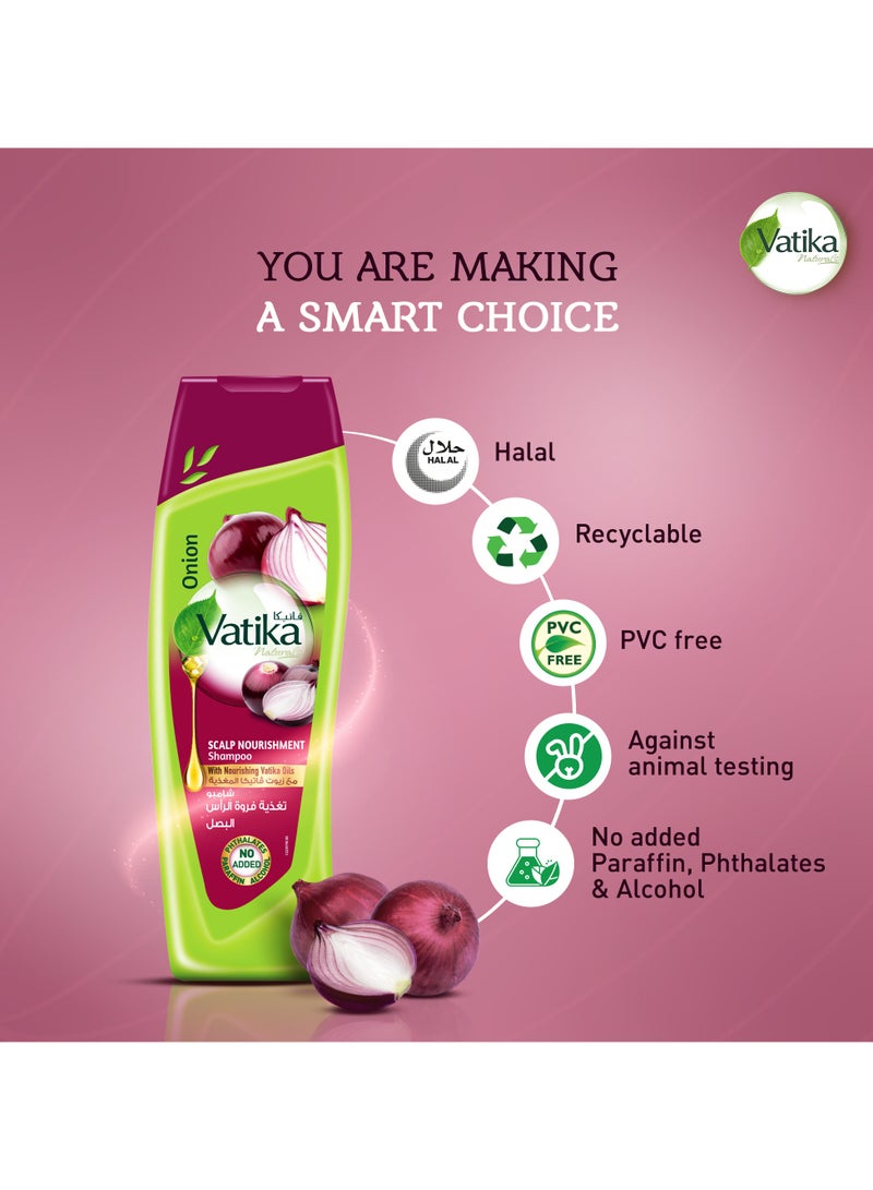 Vatika Naturals Hydrating Colour Protect Shampoo 2x400ml | Vibrant Shine & Long-Lasting Colour Protection up to 30 washes | with Grapeseed & Rosemary Oil | For Coloured Hair | Value Pack - Image 5