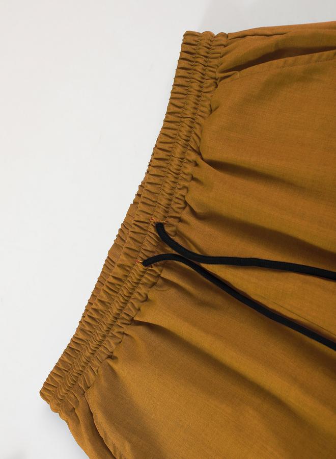 تايك تو طقم رجالي نحاسي من - قميص ياقة قائمة وبنطال - Image 3