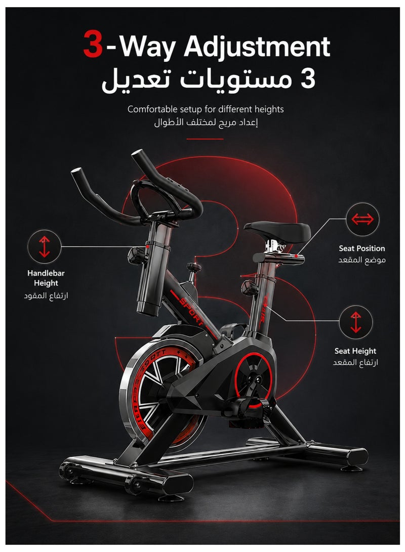 دنزوز تمرين دراجة دراجة دراجة دراجة داخلية الدراجة الثابت - Image 4