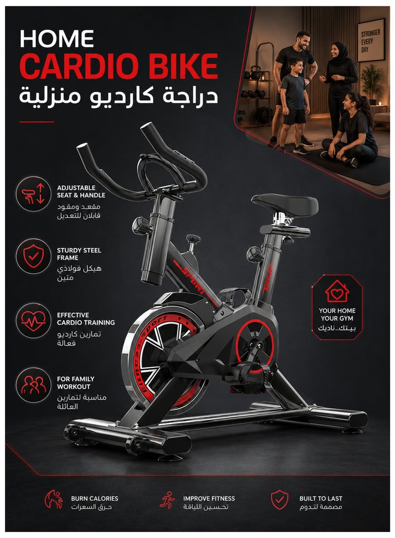 دنزوز تمرين دراجة دراجة دراجة دراجة داخلية الدراجة الثابت - Image 2