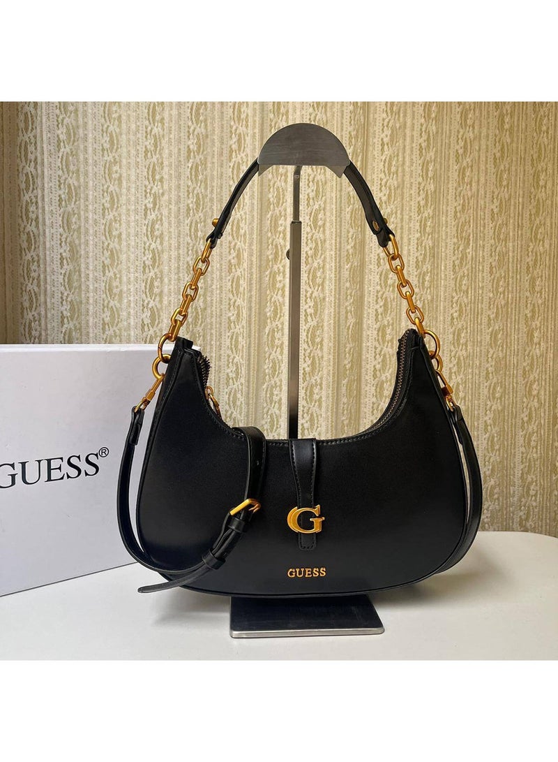 Guess Black Women Shoulder Bag Hwva9329180 Bla - Image 5