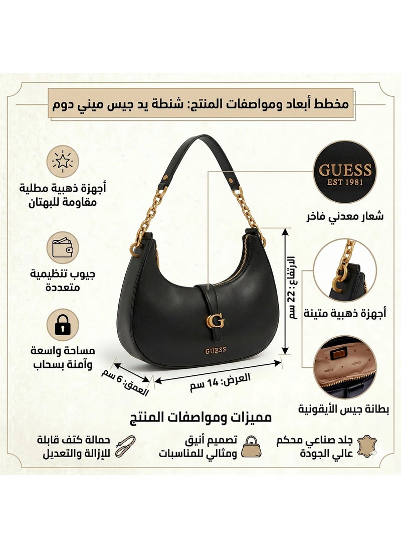 Guess Black Women Shoulder Bag Hwva9329180 Bla - Image 2