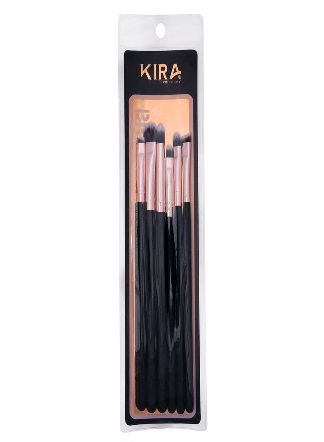 KIRA Professional Eye Makeup Brush 6 Pieces Set - Image 1