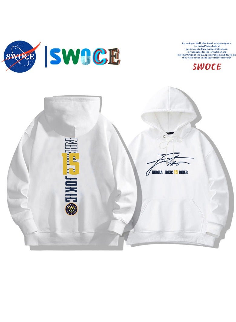 SWOCE Fashionable And Trendy Men's Hooded Sweatshirt  - Image 1
