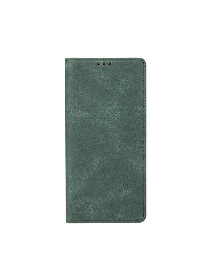 اس-توب جراب لهاتف Samsung Galaxy A11 إصدار الاتحاد الأوروبي، جراب جلدي أفقي بسيط مع إغلاق بالشفط وحامل وفتحة للبطاقات ومحفظة - Image 2