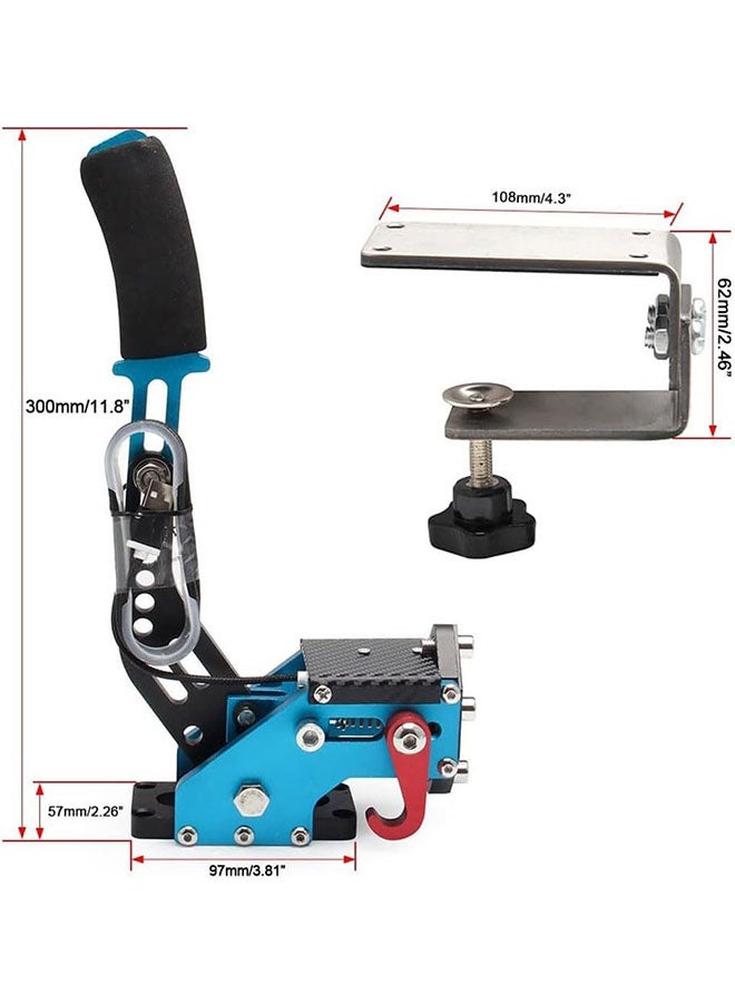64 Bit USB Drive-free Hand-Brake Simulate Linear Racing Game Handbrake Only Suitable for PC Wins System Plug and Use - Image 4