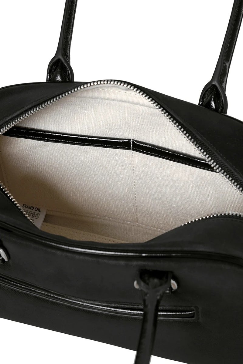 حقيبة كتف جلدية Stand Oil Chubby Bag