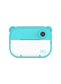 myFirst Camera Insta 2 | Instant Print Kids Camera, Print in 10 Secs w/ Thermal Paper, Dual Lens 6MP/9MP/12MP, 1080P Video Recording, 2.4" Color Display, Portable & Easy to Use - Blue  - Image 1