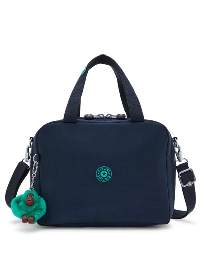 كيبلينغ Miyo Large lunchbox (with trolley sleeve) Blue Green Bl-15381CD7