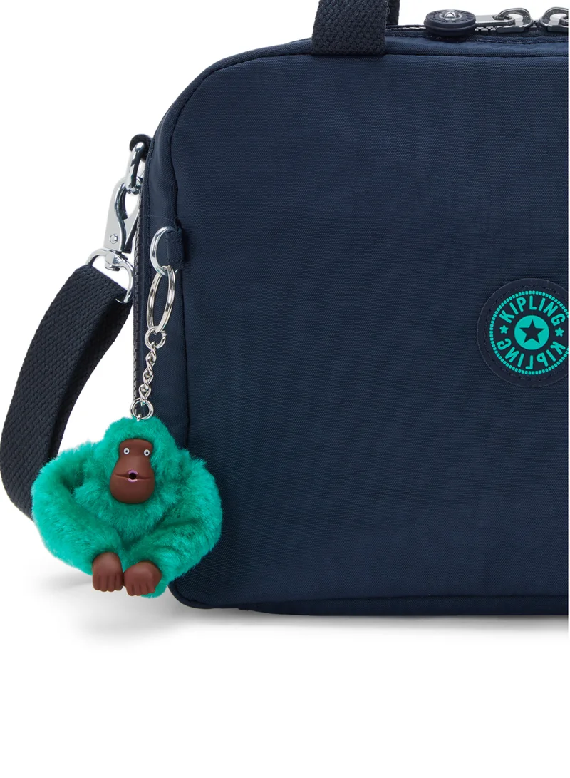 كيبلينغ Miyo Large lunchbox (with trolley sleeve) Blue Green Bl-15381CD7