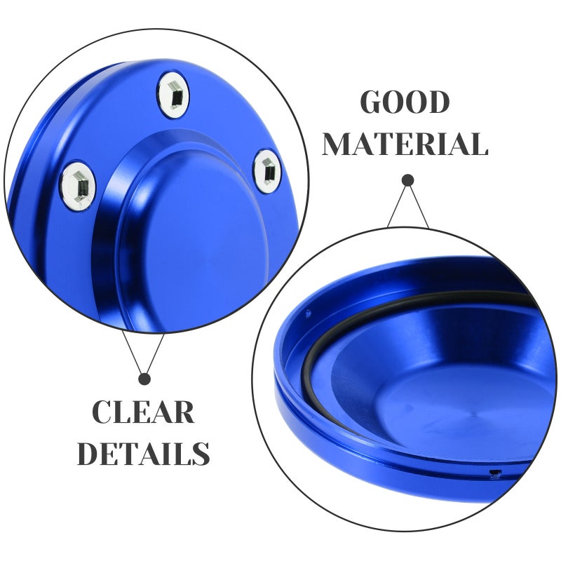 Wheel Hub Cap: Aluminum Alloy Wheel Center Caps Decorative Hub Cover For Car Rim - Image 2