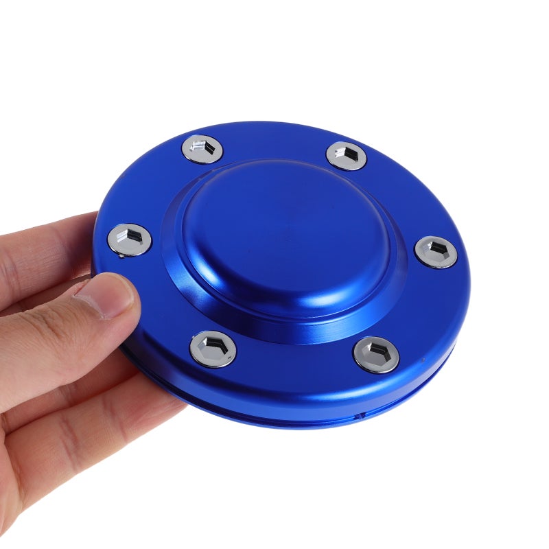 Wheel Hub Cap: Aluminum Alloy Wheel Center Caps Decorative Hub Cover For Car Rim - Image 3