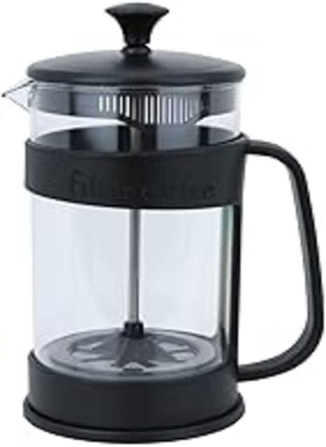 Alsaif Gallery QLUX French Coffee Maker with Black Box, 400 ml Capacity 