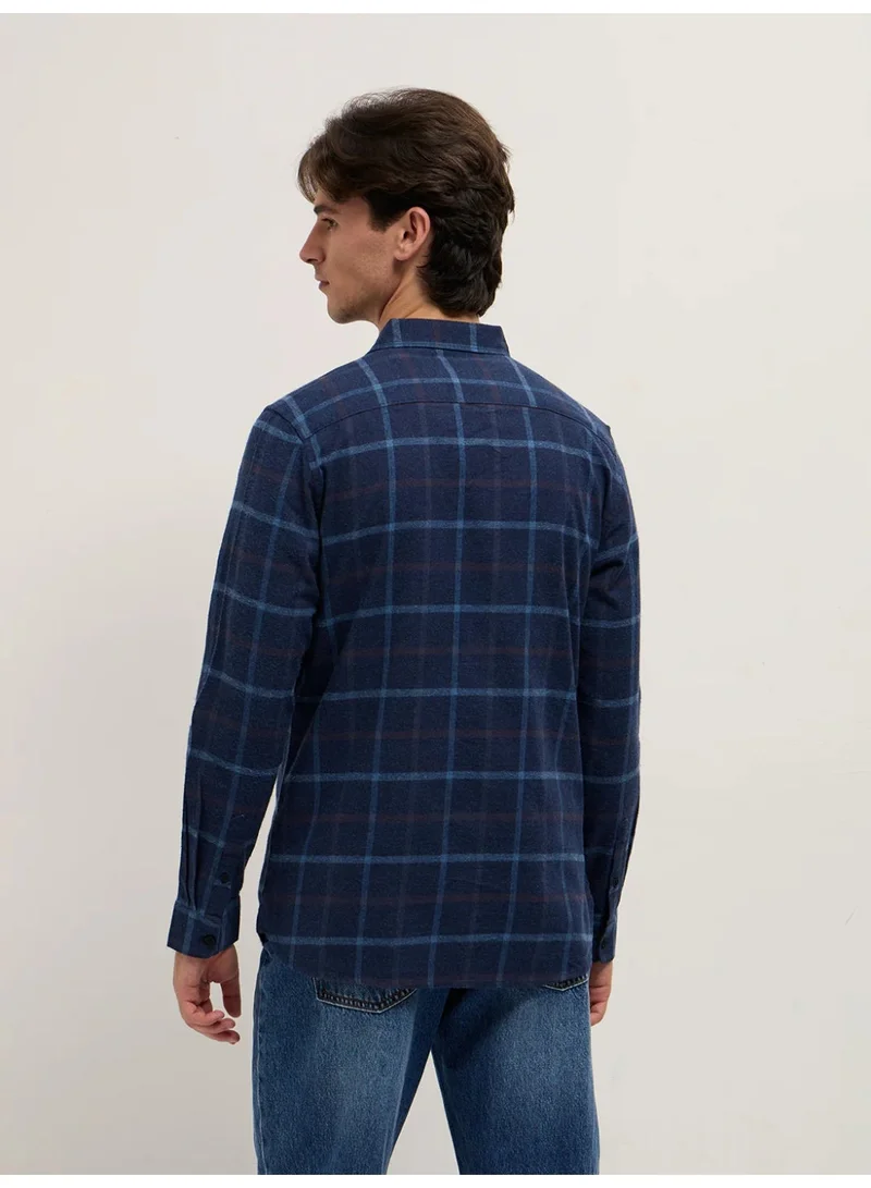 The Bear House  Men’s Long Sleeve Shirt – Classic, Comfortable and Stylish Essential for Work, Travel or Casual Outings for Men | Best Price UAE