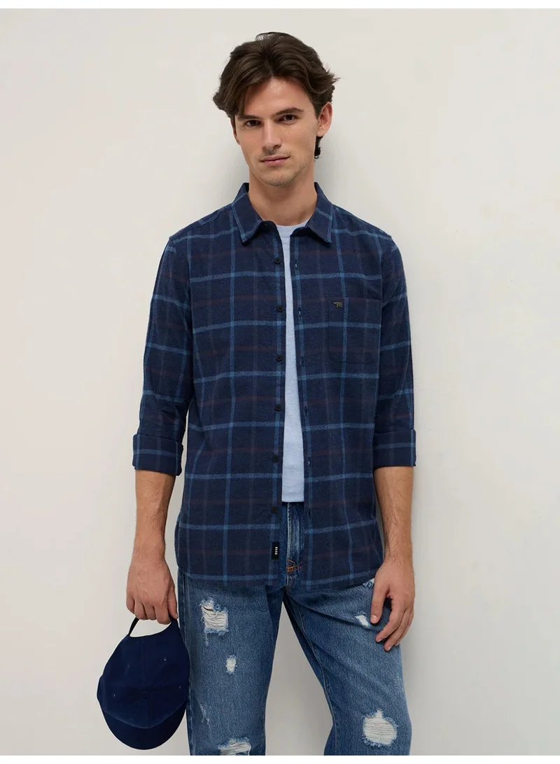 The Bear House  Men’s Long Sleeve Shirt – Classic, Comfortable and Stylish Essential for Work, Travel or Casual Outings for Men | Best Price UAE