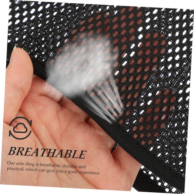 Adjustable Shoulder Immobilizer Arm Sling With Elbow Protector Breathable Forearm Support - Image 4