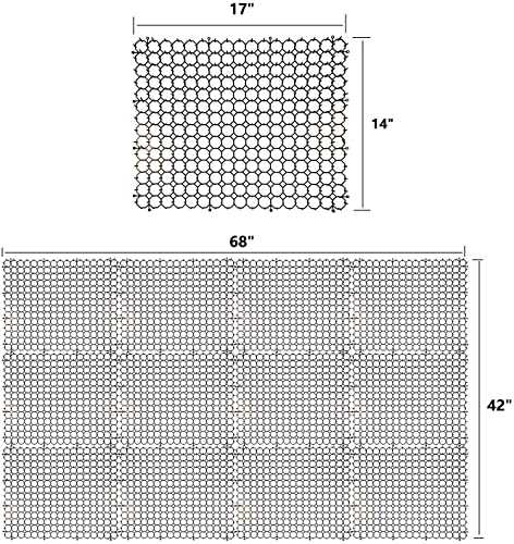 OCEANPAX OCEANPAX 16 X 13 Inch Scat Mat for Cats, 12 Pack Cat Scat Mat with Spikes - Indoor/Outdoor Pet Deterrent Solution for Plants, Furniture, and More - Keep Cats and Dogs Away  - Image 4
