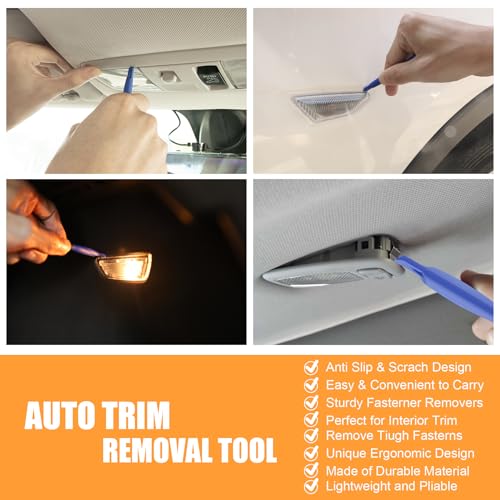 iFunyLED 24 Pieces Dome Light LED Car Interior Bulb Kit Set 194 T10 DE3175 578 31mm 42mm Bulbs Interior Replacement Lights for Car Map License Plate Door Side Marker Cornering Trunk Light - Amber - Image 5