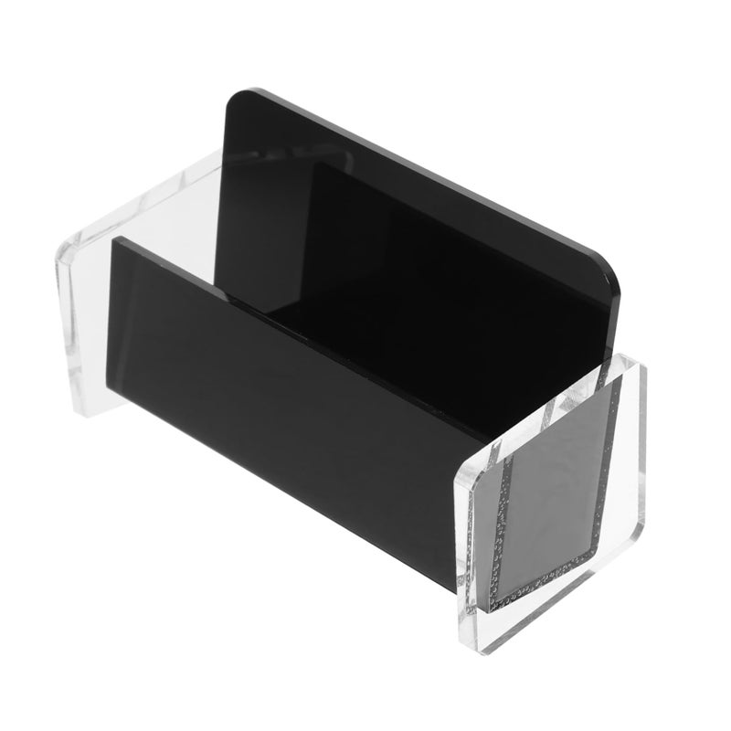 Acrylic Business Card Holder Stand For Desk Elegant Display Storage Office Organization - Image 2
