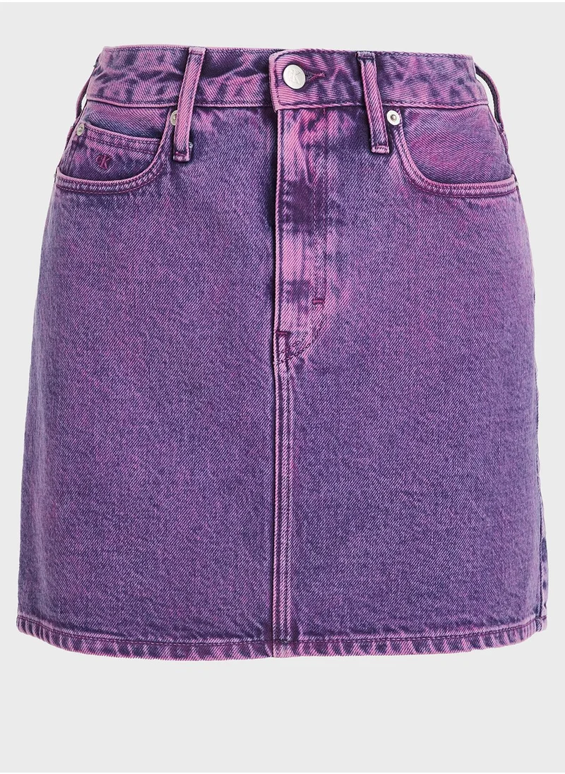 Calvin Klein Jeans A line mini skirt