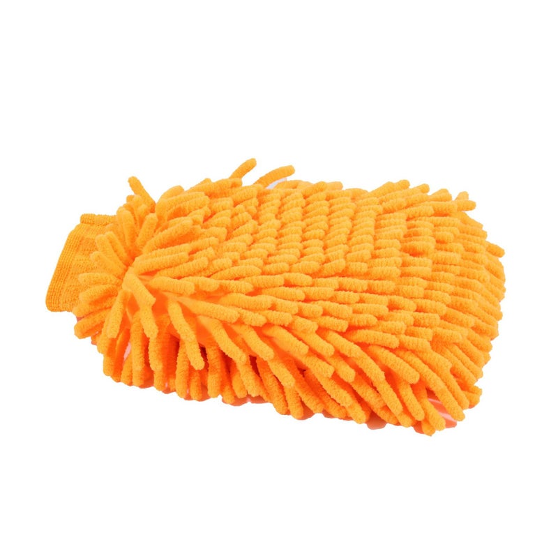 Xin Snobbish Thickened Chenille Car Wash Gloves Coral Fleece Foaming Gloves Long Fleece Single-Sided Double-Sided Car Wipe Gloves - Image 1