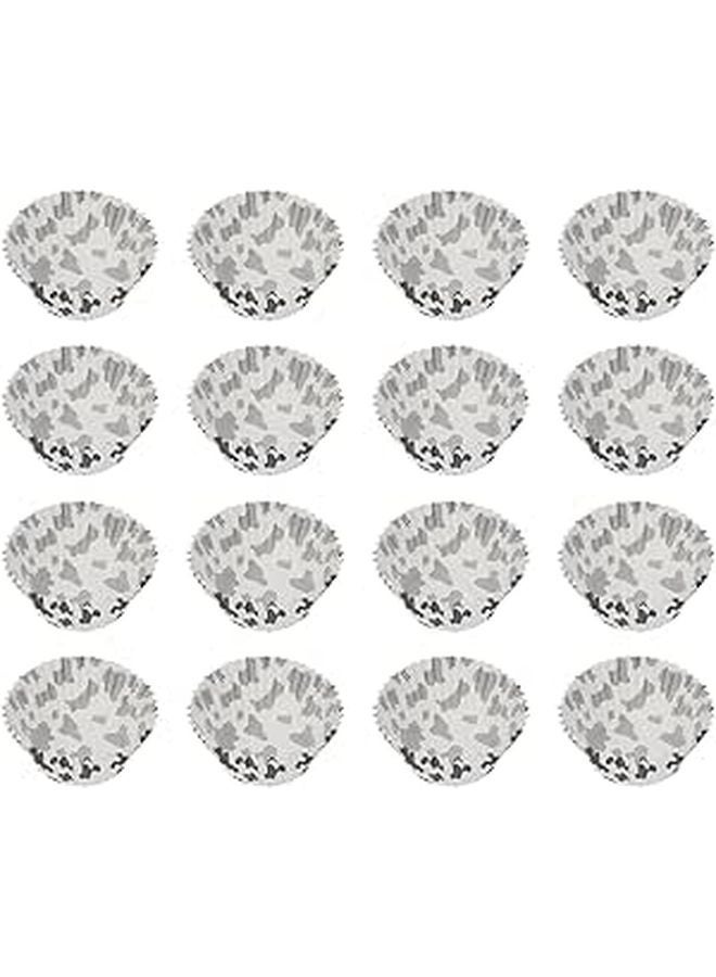 Disposable Cupcake Liners 300pcs Oil Resistant Paper Baking Trays For Muffin Party Random Color - Image 1