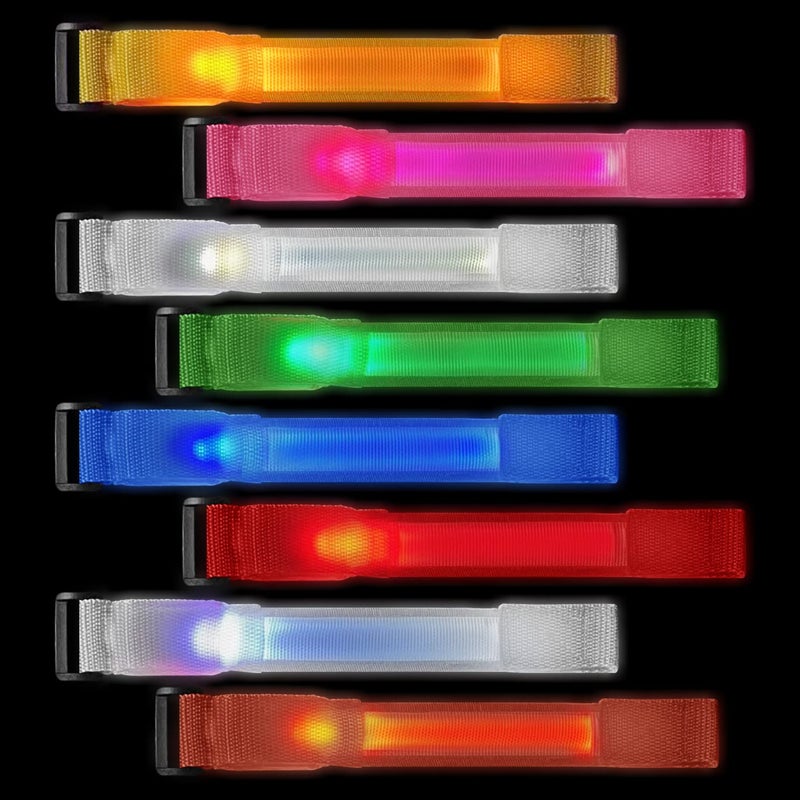 M.best 32pcs LED Light Up Bracelets Glow Flashing Wristbands Glow in The Dark Party Supplies for Wedding, Raves, Concert, Camping,Sporting Events, Party - Image 3