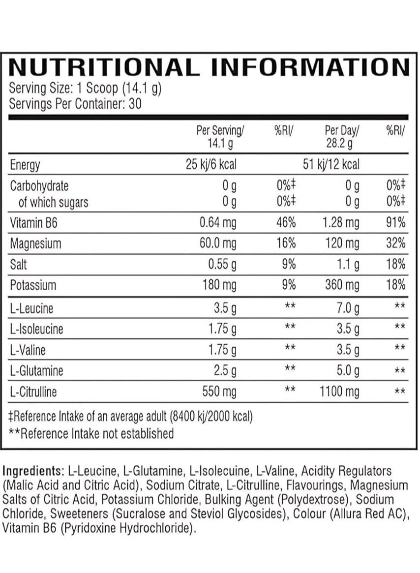 Xtend Watermelon Explosion BCAA Powder 30 Servings