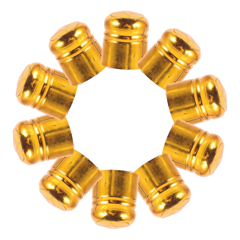 10pcs Flagpole Finials Durable Sturdy Pennant Toppers 1.8x1.5cm - Image 2